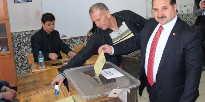 Ak Parti Konya Milletvekilleri Halk Oylamasında Oylarını Kullandı