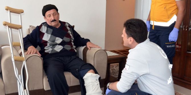 15 Temmuz Gazisi Oyunu Sedyede Kullandı