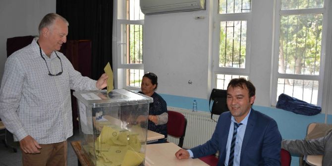 Ortaca’da Yerleşik Yabancılar Sandık Başına Gitti