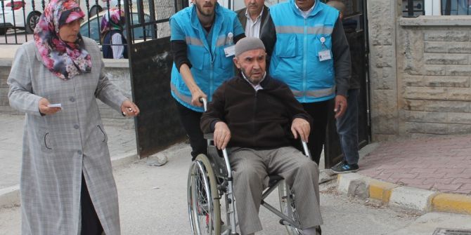 Konya’da Sağlık Ya Da Fiziki Engeli Olan Vatandaşlara Oy Kullanma Hizmeti