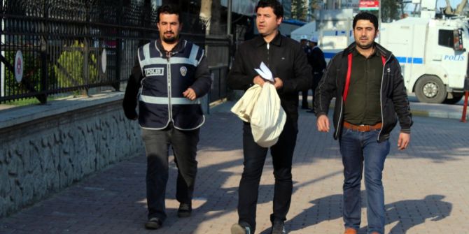 Oy Torbaları Adıyaman Adliyesine Gelmeye Başladı