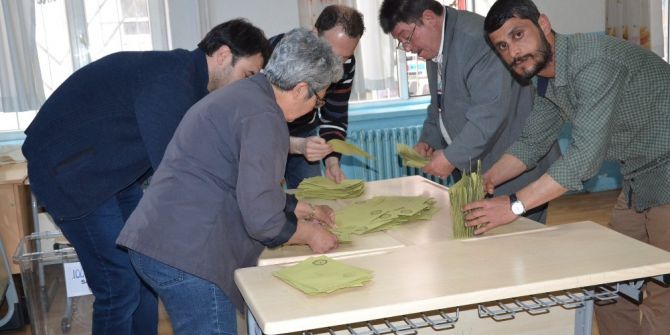 Balıkesir’de Oy Sayımları Başladı