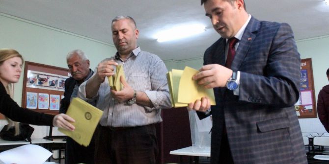Tekirdağ’da Oy Sayımı Başladı
