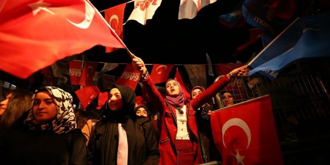 Malatya’da ‘Evet’ Kutlaması