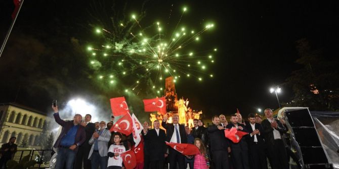 Kastamonu’da Referandum Sonucu Kutlandı