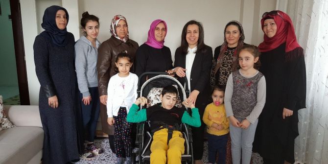 Engelli Volkan Kaplan’a Sahip Çıkıldı