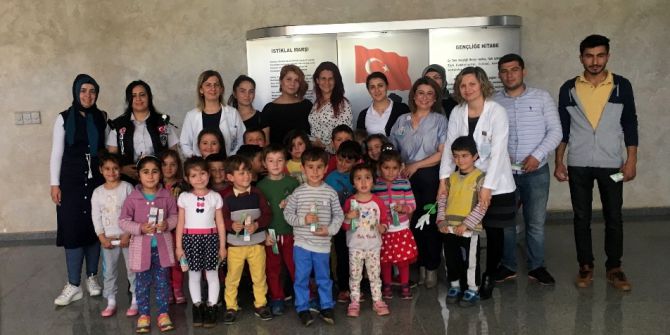 Öğrenciler Gazipaşa Devlet Hastanesi’ni Gezdi