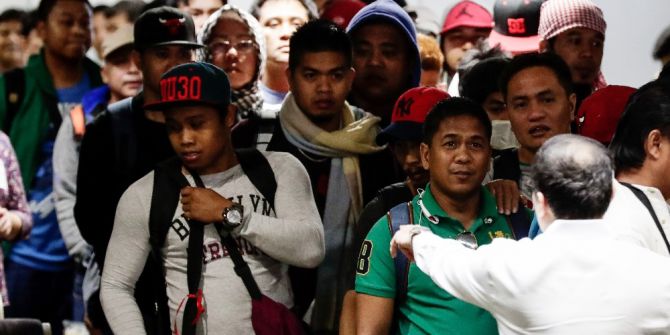 Duterte, Suudi Arabistan’daki 138 Filipinli İşçiyi Kurtardı