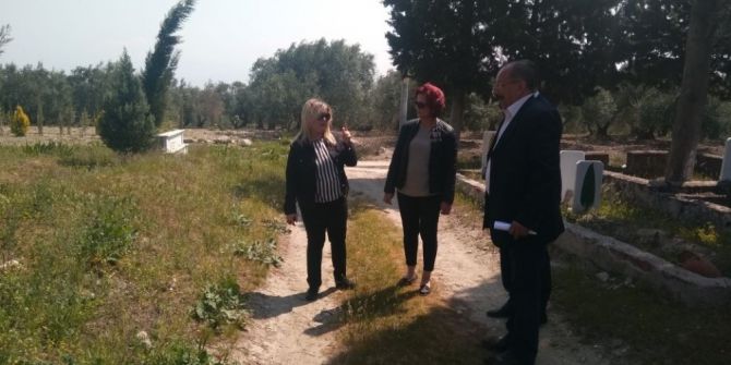 Sünnetçiler Mezarlığında İnceleme