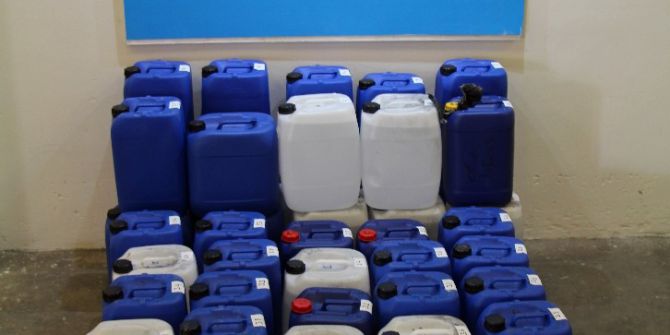 Kapıkule’de Uyuşturucu Yapımında Kullanılan 1.5 Ton Asit Anhidrit Ele Geçirildi