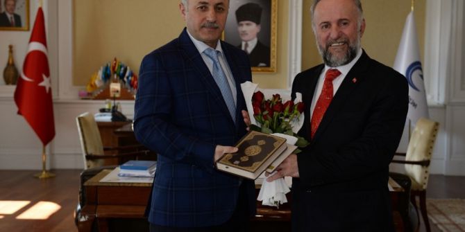 İl Müftüsü Sula’dan Vali Azizoğlu’na Ziyaret