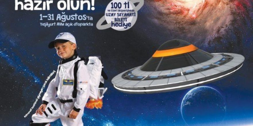 Yeşilyurt Avm’de Ufo Heyecanı