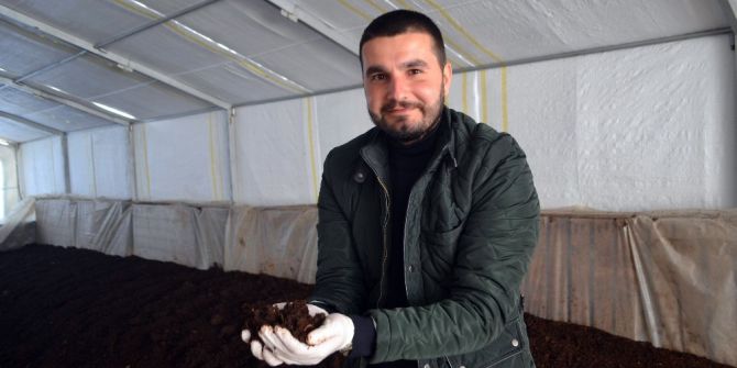 Genç Yaşta Kurduğu Kırmızı California Solucan Tesisiyle İşinin Patronu Oldu