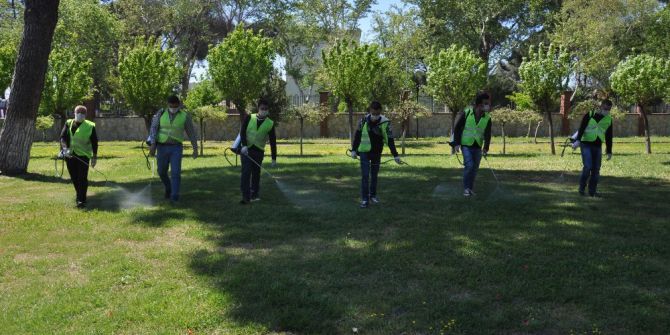 Nazilli’de Larva Noktalarına Yönelik İlaçlama Çalışmaları Devam Ediyor