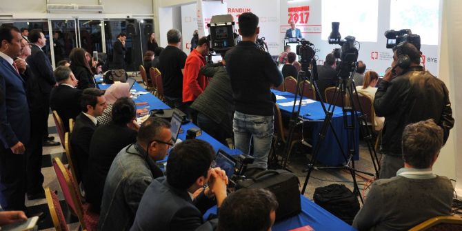 Byegm, Referandum Basın Merkezleriyle Dünyada Bir İlke İmza Attı