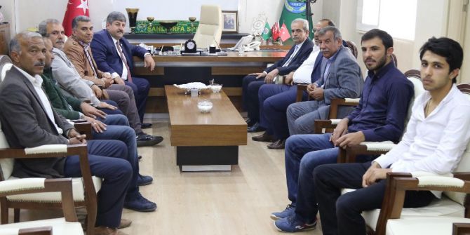 Çiftçiler Adına Ziraat Odasına Teşekkür Ziyareti