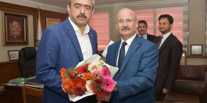 Müftü Topaloğlu, Başkan Alıcık’ı Ziyaret Etti