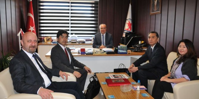 Japon İş Adamları Omü’de