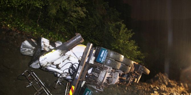 Kuzey Marmara Otoyolu İzmit Tünelleri Şantiyesinde Kaza: 1 Yaralı