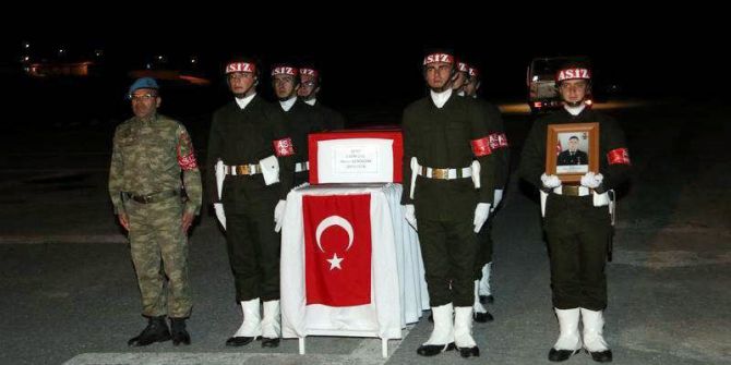 Hakkari’de Şehit Uzman Çavuş İçin Tören Düzenlendi