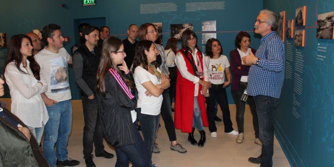 Çevik, Portakal Atölyesi Söyleşileri’nin Konuğu Oldu