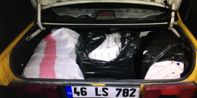 Kahramanmaraş’ta Kaçak Sigara Operasyonu