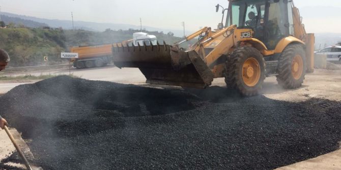 Körfez’de Yollara Bakım Çalışması