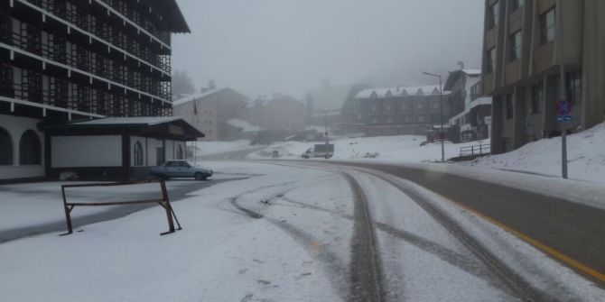 Uludağ’a Nisan Karı