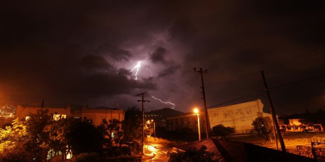 Gökyüzünde Görsel Şölen