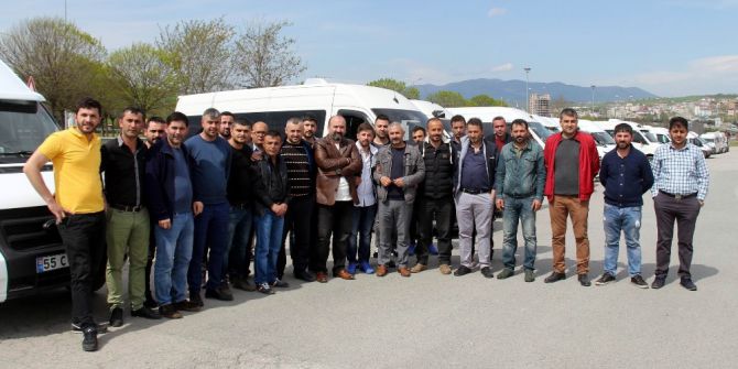 Servisçilerden “Korsan” Eylemi