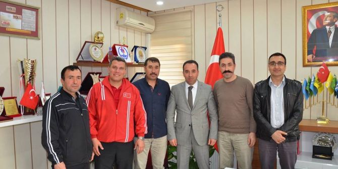 Badminton Federasyonundan İl Müdürü Yıldız’a Ziyaret
