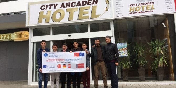 Kütahyalı Öğrenciler Almanya’da Staj Yapıyor