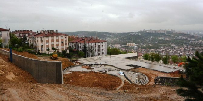 Kocaeli’nin İlk Aquapark’ı Hızla Yükseliyor