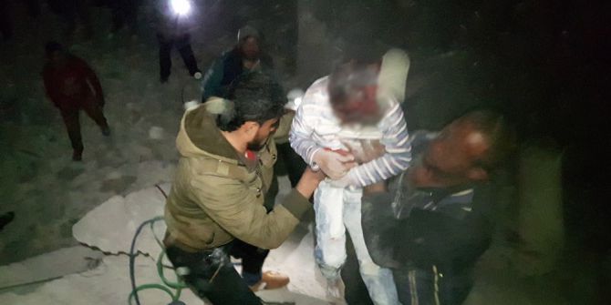 Savaş Uçakları Batı Halep’i Vurdu: 5 Ölü