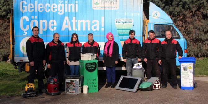 Osmangazi’de 87 Bin Kilo Elektronik Atık Toplandı