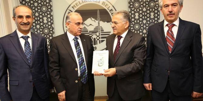 Melikgazi İlçe Müftüsü Musa Dolar, Başkan Büyükkılıç’ı Ziyaret Etti