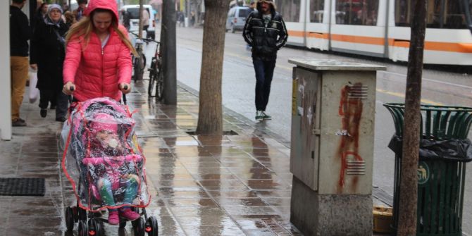 Yağmur Eskişehirlilere Zor Anlar Yaşattı