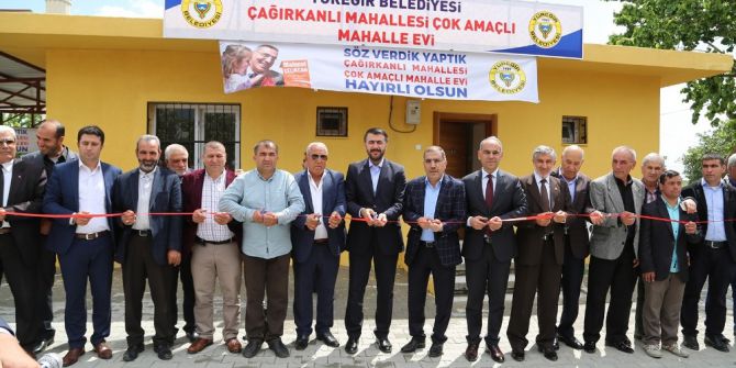 Yüreğir’de Spor Kompleksi Ve Taziye Evi Açılışı