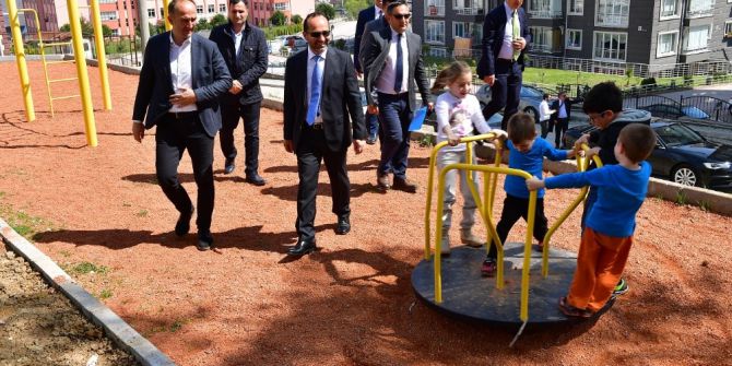 Ünye Belediyesinden 3 Ayda 13 Çocuk Parkı