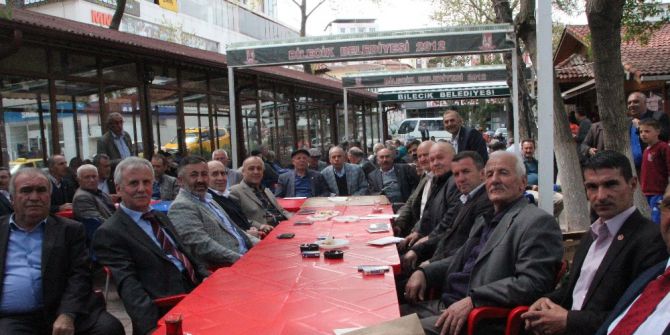 Ak Parti Bilecik Merkez İlçe Başkanı Serkan Yıldırım Muhtarlarla Bir Araya Geldi