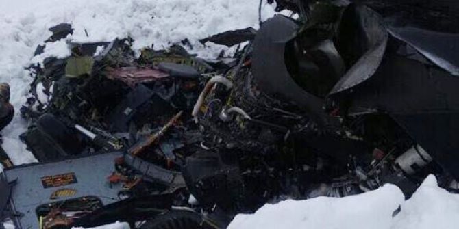 Helikopterin Enkazına Ulaşıldı: 12 Şehit