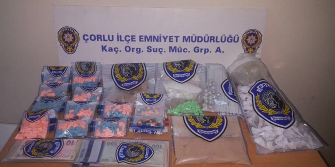 Çorlu’da Uyuşturucu Operasyonu: 7 Gözaltı