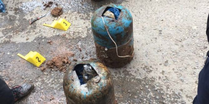 Silopi’de Pkk’ya Ait 3 Eyp Ele Geçirildi