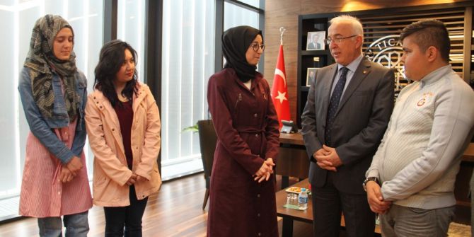 Üniversite Öğrencilerinden Kto Başkanı Hiçyılmaz’a Ziyaret