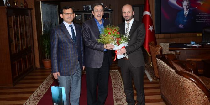 Müftü Kotan, Başkan Bulutlar’ı Ziyaret Etti