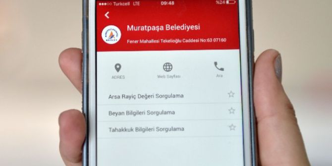 Muratpaşa E-devlet Kapısında