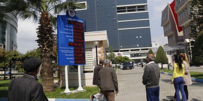 Akdeniz Belediyesi’nin Gelir-gider Tablosu Işıklı Panoda