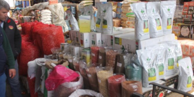 Ağrı’da Meyve Ve Sebze Tohumları Tezgâhlardaki Yerini Aldı