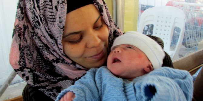 Suriye’de Yaşadıklarından Dolayı Bebeğine ’Kader’ İsmini Verdi