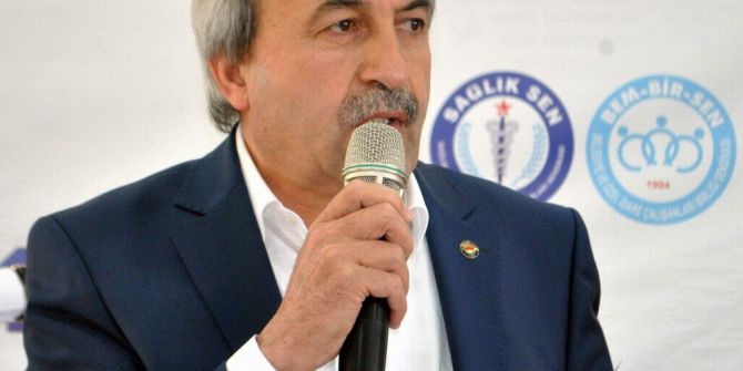 Eğitim Bir-sen 1 Nolu Şube Başkanı Aydın Kalkan: